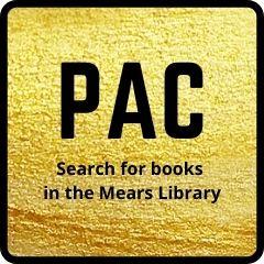 PAC search for books in the Mears library